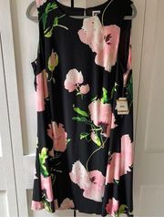 A-line Floral Dress - NWT