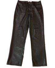 No Boundaries Size 13 Faux Leather Pants