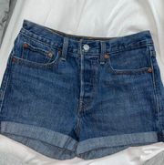 Levi High Waisted Shorts 