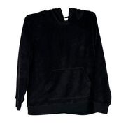 So Brand Women's Black Intimates Hooded Cozy Sleep Shirt Size XL