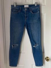Current/Elliot 10.15.9.5 2year destroyed ankle slouchy stiletto jeans