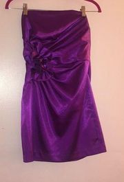 Jessica McClintock bridal purple dress size 8
