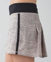 Lululemon Pace Rival Skirt Dottie Dash size 10