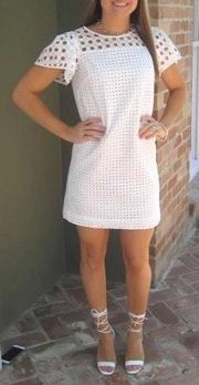 White Eyelet Dress