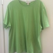 NWT Jm collection tee extra large