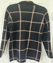 Ann Taylor Factory Black Knit Sweater Size Small