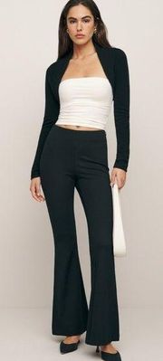 REFORMATION Black Jolie Pants 0