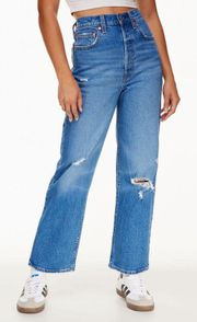 Ribcage Straight Ankle Jeans