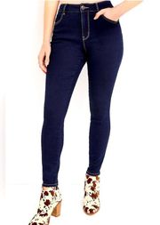 Maurice's high-rise dark wash XS jegging