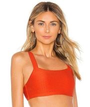 NWT  X Revolve LaLuna Crop Top Bikini in Tangelo