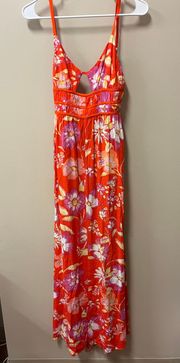 Orange Extratropical Maxi Dress