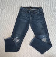 Distressed Jeans Size 26 Like New