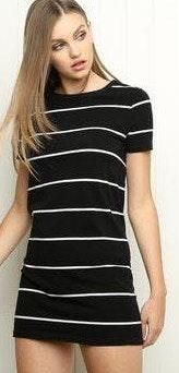 Brandy Melville Striped T-Shirt Dress