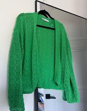 Green Knit Sweater