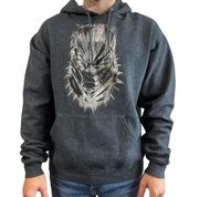 MARVEL Black Panther Medium Grey Hoodie Wakanda Super Hero