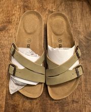 Leather Strap Sandals