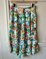 NWT Farm Rio Tropical Wide Leg Pants