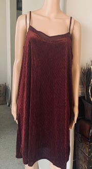 Velvet Slip Dress