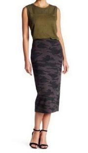 NWT Sanctuary camo pencil skirt size XS