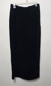 Separates Women’s Size 12 Vintage Black Velvet Skirt