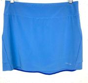 Annika by Cutter & Buck Womens DryTec Competitor Pull On Golf Skort Blue Small