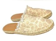 Splendid Jessica Cheetah Print Espadrille Mules