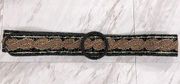 Giani Bernini Beaded Adjustable Belt M/L