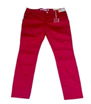 Mossimo Red Fit 6 Skinny Color Jeans 