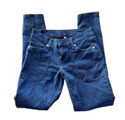 Levi Strauss Blue corduroy skinny jeans