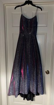 Holographic Prom Dress