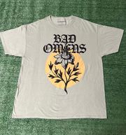 Bad Omens Sword Flower Shirt Sz XL