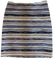 J. McLaughlin’s multi-color striped skirt