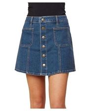 Altar'd State Back To School Denim Skirt Sz Small