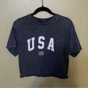 Brandy Melville  John Galt Grey USA T shirt