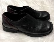 Kenneth Cole Reaction Radical Slip On Leather Shoes Women’s Size 5.5 Black FLAW