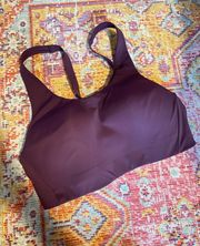 Maroon Sports Bra