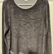 Dylan velour sweatshirt in small