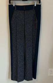 Anthropologie  The Brighton Colorblock Tweed Trousers