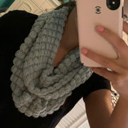 Grey Infinity Scarf