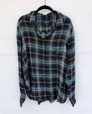 Plaid Blouse