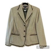 Norton McNaughton Houndstooth Blazer