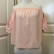 NWT MOA MOA blush pink shirt