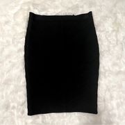 Alberto Makali Black Bodycon Pencil Skirt