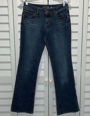 Apt 9 Bootcut jeans size 4 pretty back pocket bling cowgirl denim