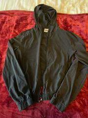 Black Athletic Zip up 