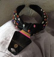 Macbeth Collection Sapphire Shaped Multi-Color Crystals Headband