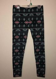 Aztec Pattern Leggings