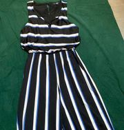 Trixxi Jump Suit with stripes