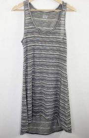 Converse Heather Grey Scoop Neck Sleeveless Mini Dress Women's Size Medium M