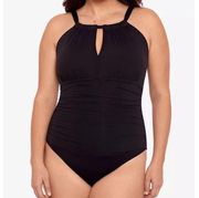 RALPH LAUREN Beach Club High Neck Swimsuit